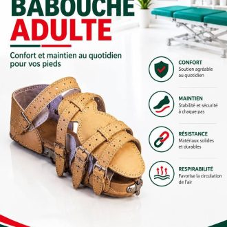 BABOUCHE ADULTE paire
