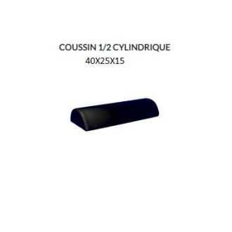 COUSSIN 1/2 CYLINDRIQUE 40X25X15