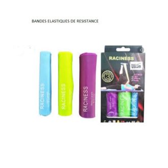 SÉRIE DE 03 BANDES ÉLASTIQUES