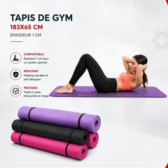 TAPIS DE YOGA 165X65 1CM