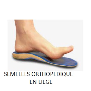 SEMELLES ORTHOPEDIQUES DE CORRECTION