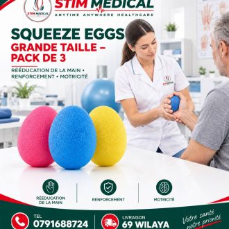 SQUEEZE EGGS GRANDE TAILLE PACK DE 3