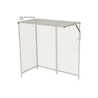 DEMI CAGE DE POULIE 2X2X1